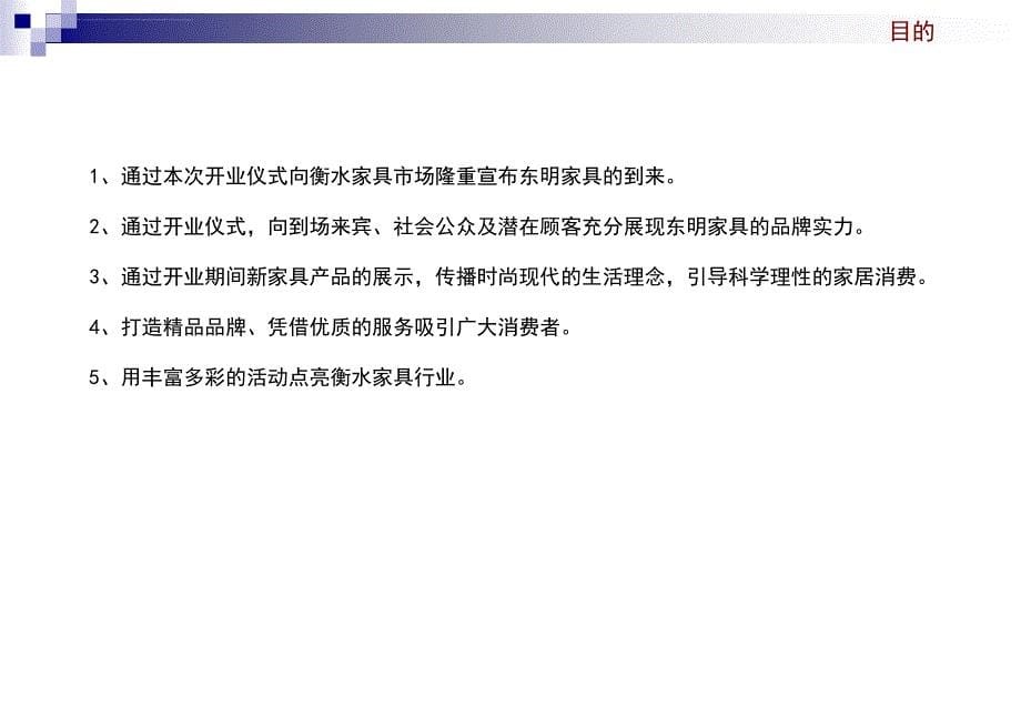 2012年特安莱国际家居建材广场开业仪式策划方案_第5页