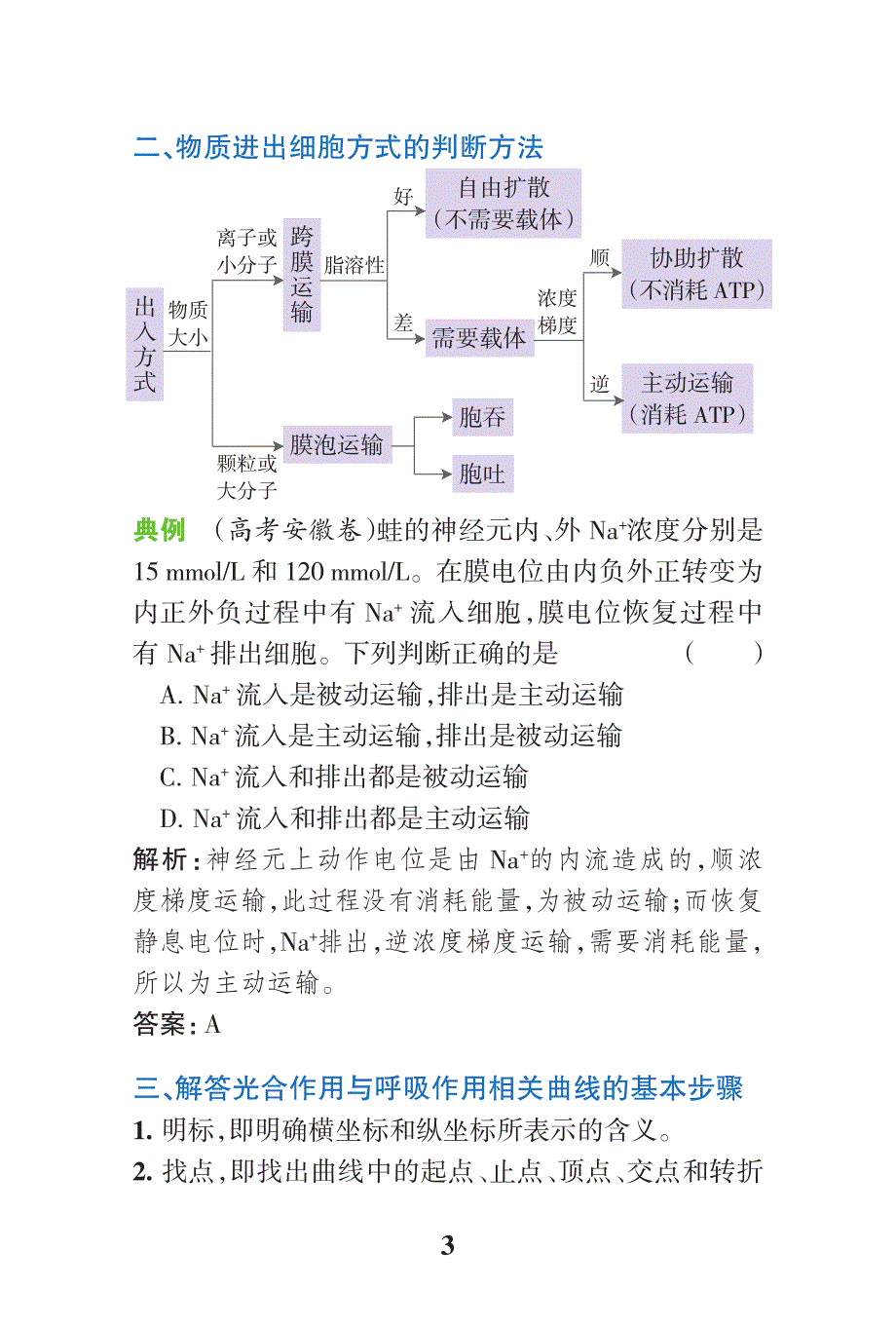 高中生物知识：解题技巧大突破PDF_第3页