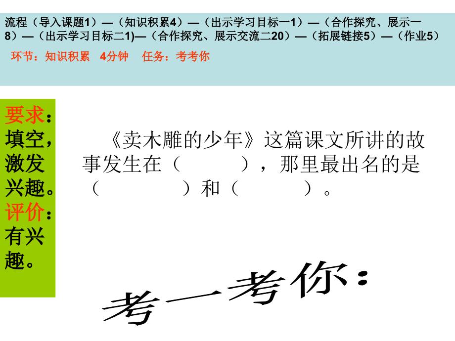 人教版三年级语文下册卖木雕的少年ppt培训课件_第2页