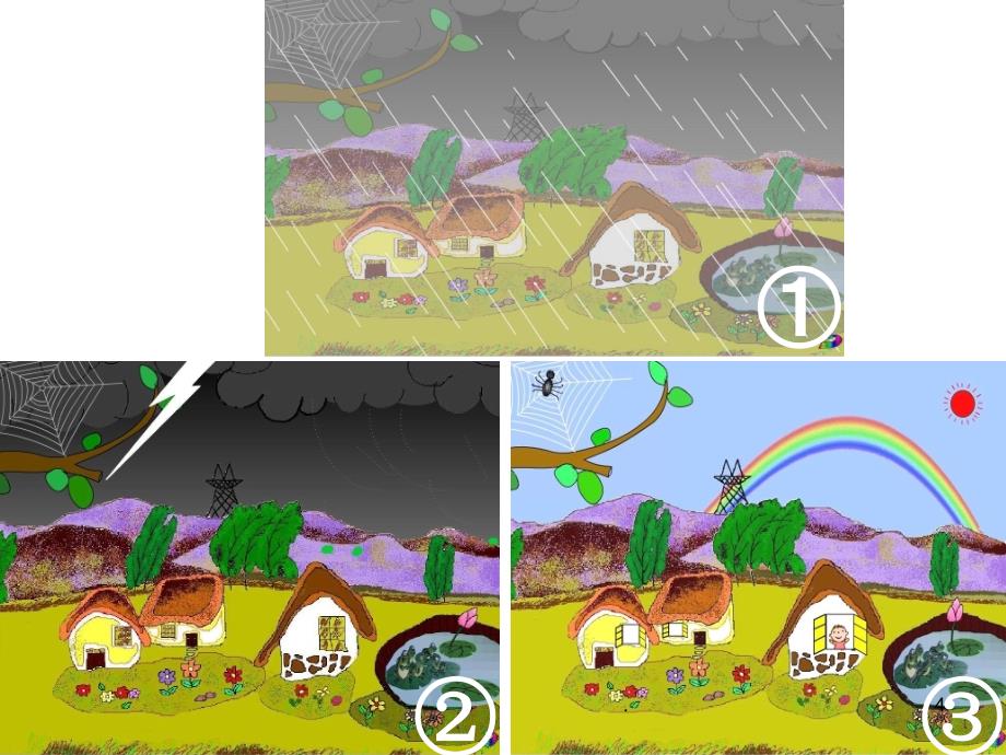 人教版二年级语文下册雷雨课件_3_第4页