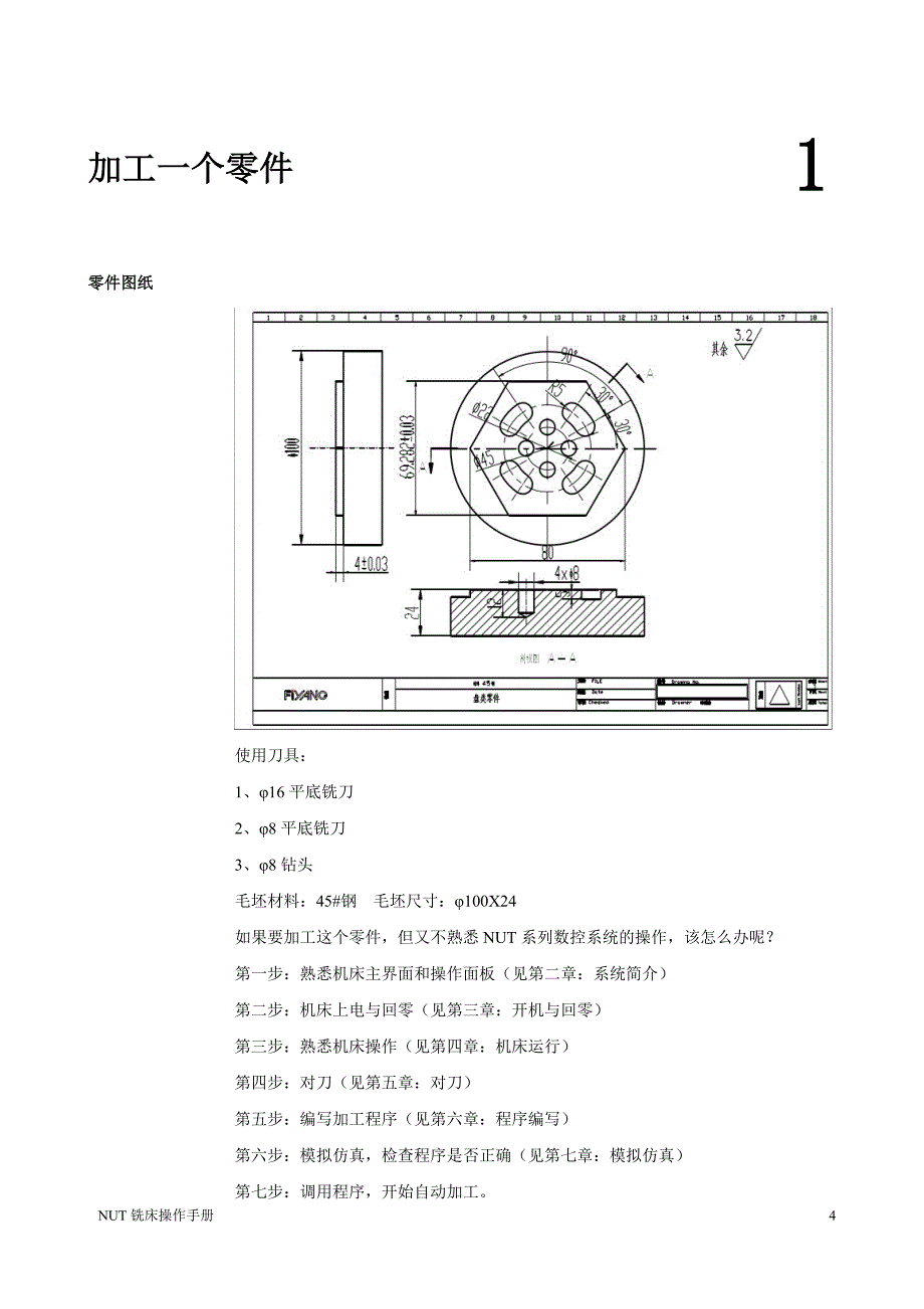 NUT铣床系统操作手册_V2[1].0.2_第4页