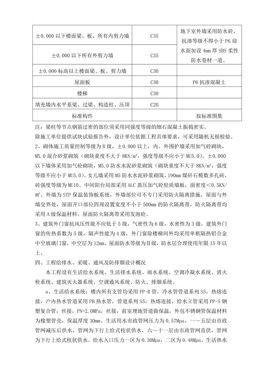 淄博奥都庄园项目二期c2-4住宅楼施工组织设计_第4页