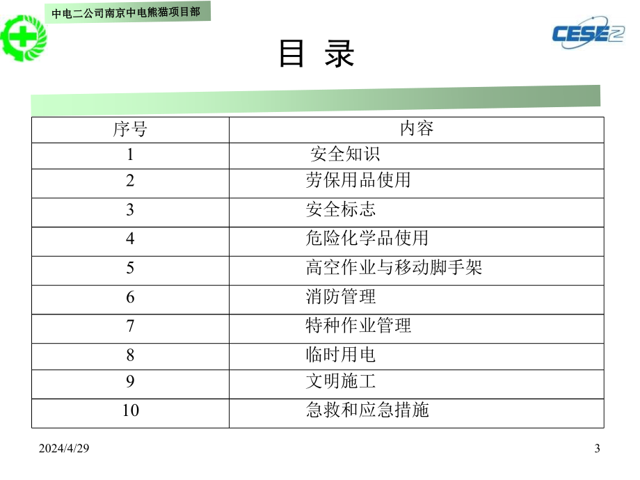 《施工安全培训手册》ppt培训课件_第3页