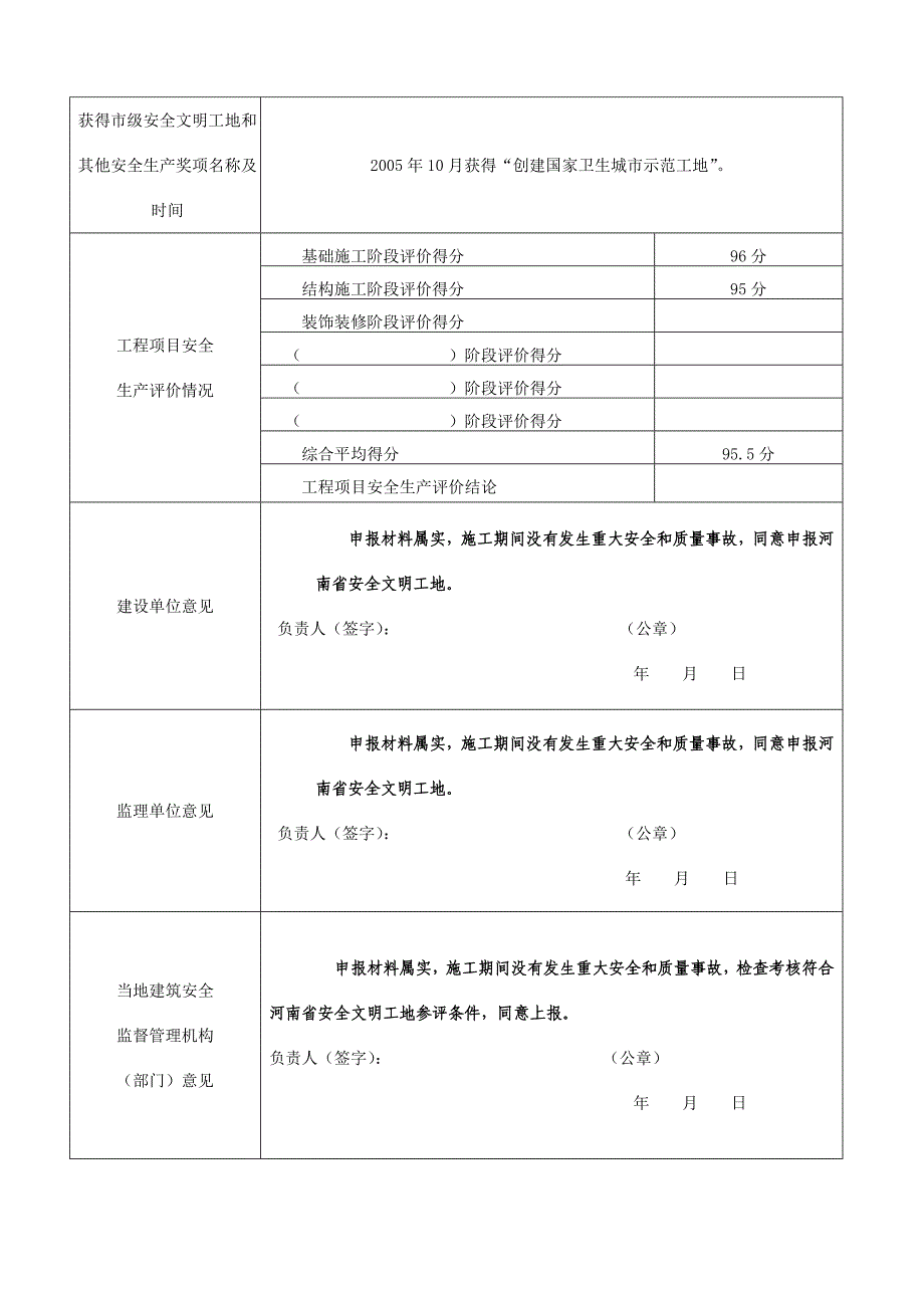 省安全文明工地申报表_第4页