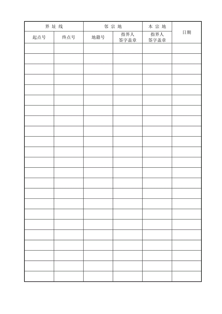 附录10—地籍调查表_第4页