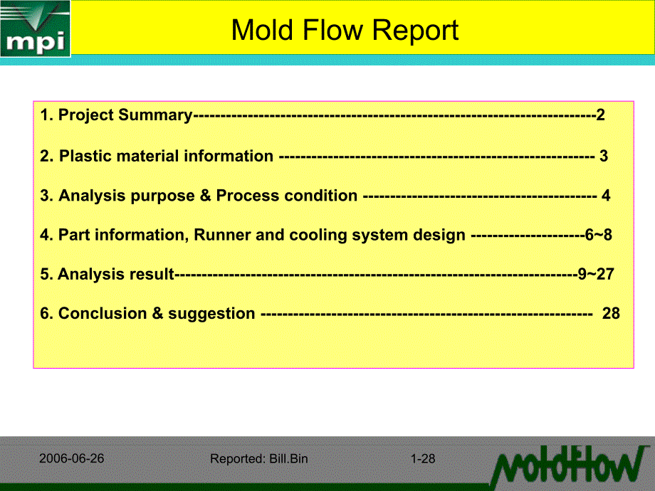 moldflow 改善产品变形问题_第1页