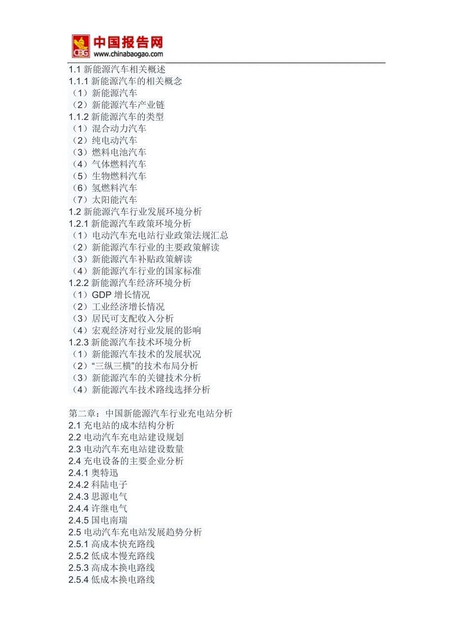 2017-2022年中国新能源汽车产业运营格局态势及投资商机研究报告_第5页