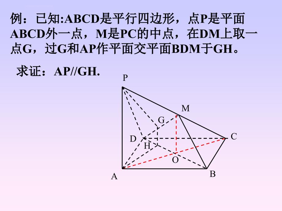 直线与平面平行复习课课件_第3页