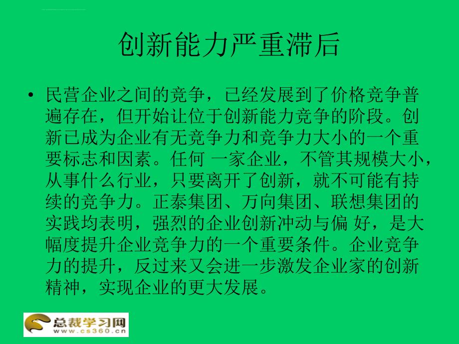 国有企业竞争战略中六大不足详解ppt培训课件_第2页