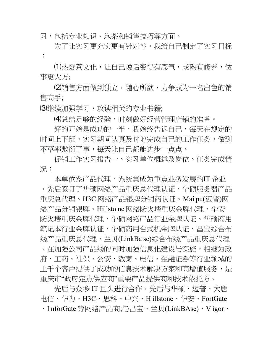 促销工作实习报告.doc_第5页