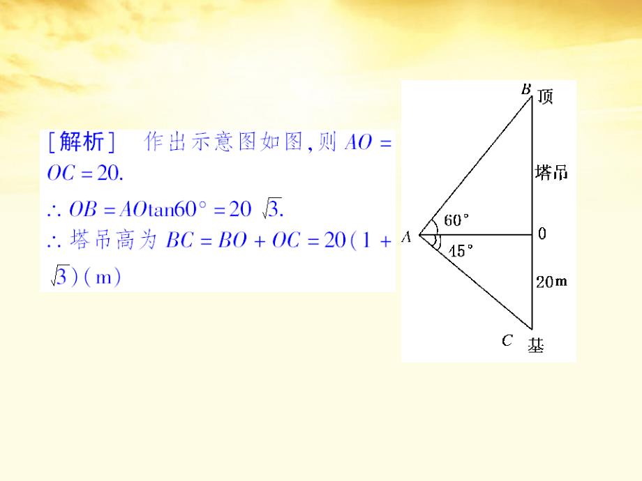 高中数学课后课化作业高度问题课件新人教a版必修_第3页