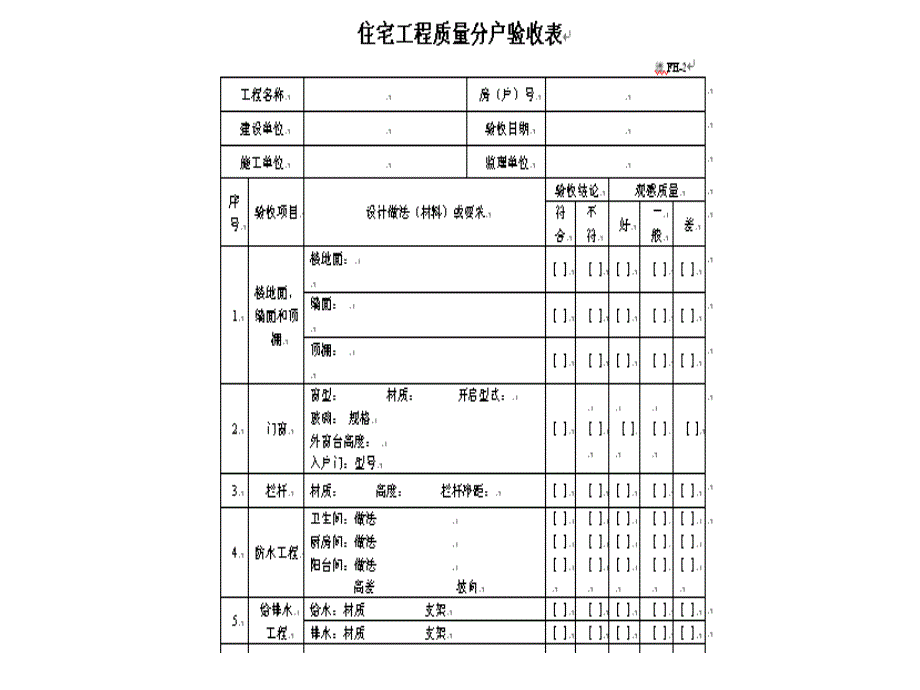 资料员分户验收培训讲义_第2页