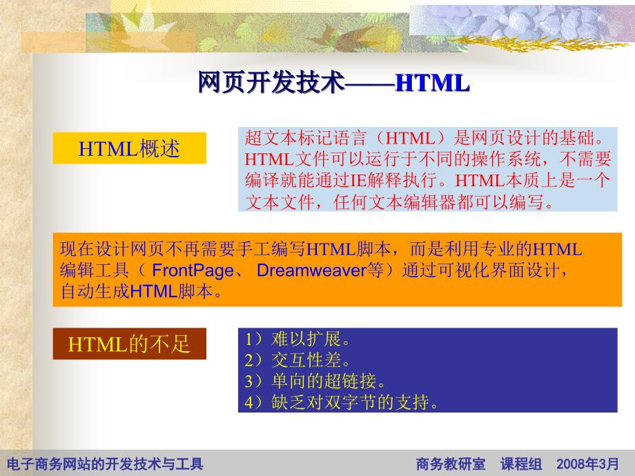 电子商务网站的开发技术与工具ppt培训课件_第3页