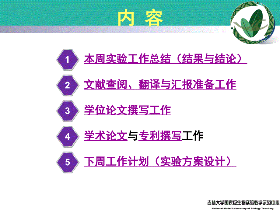 研究生每周工作总结与下周工作计划_第2页