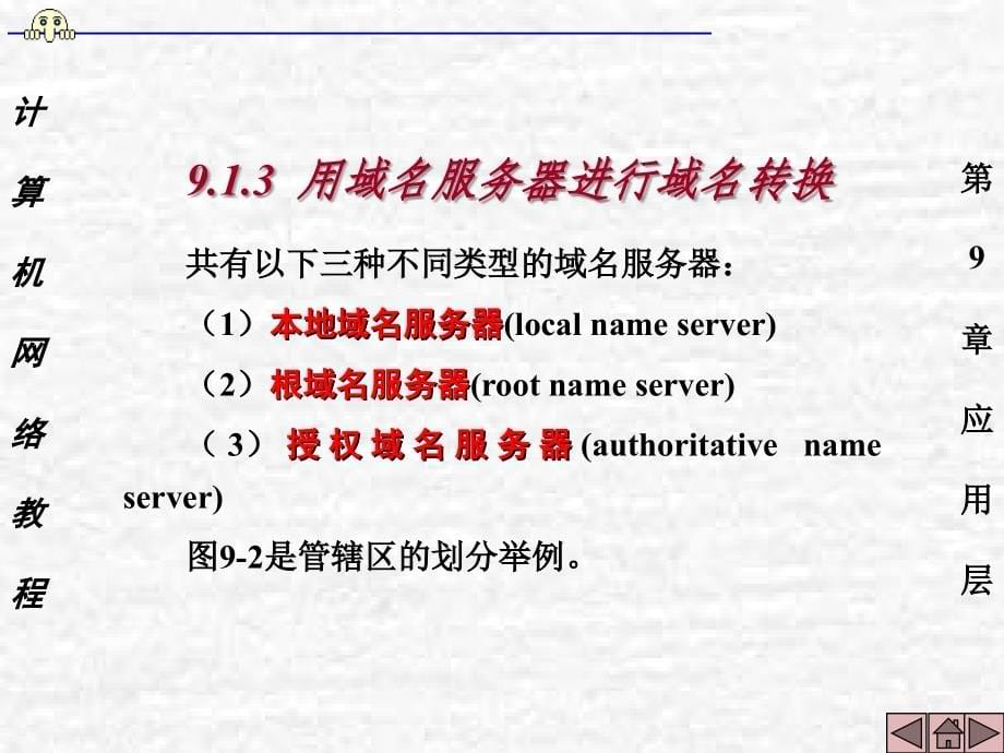 计算机网络教程第9章应用层ppt培训课件_第5页