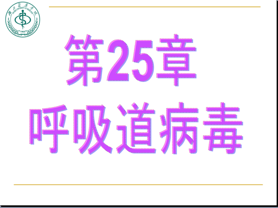 呼吸道病毒ppt培训课件_第1页