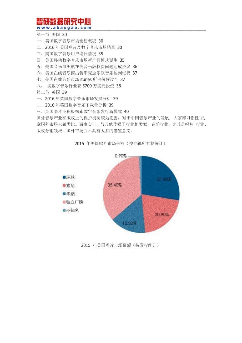 2017-2022年中国数字音乐市场前景研究与未来发展趋势报告_第5页