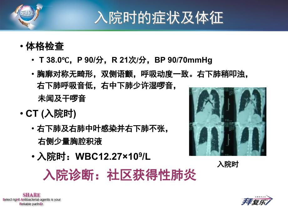 合并多种疾病的肺部感染病例报告课件_第4页