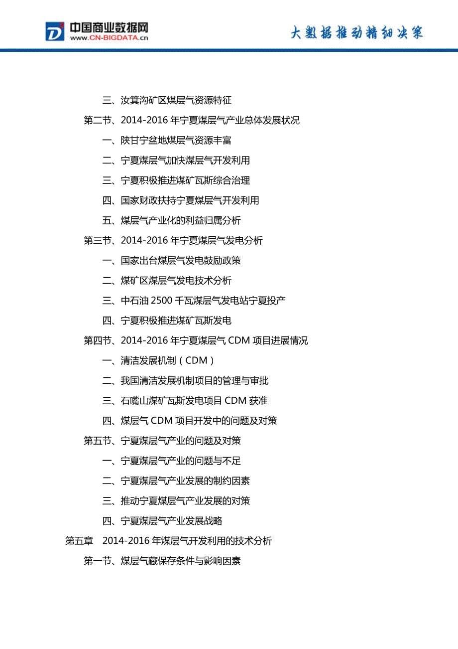 2017-2021年宁夏煤层气产业投资规划及前景分析报告_第5页