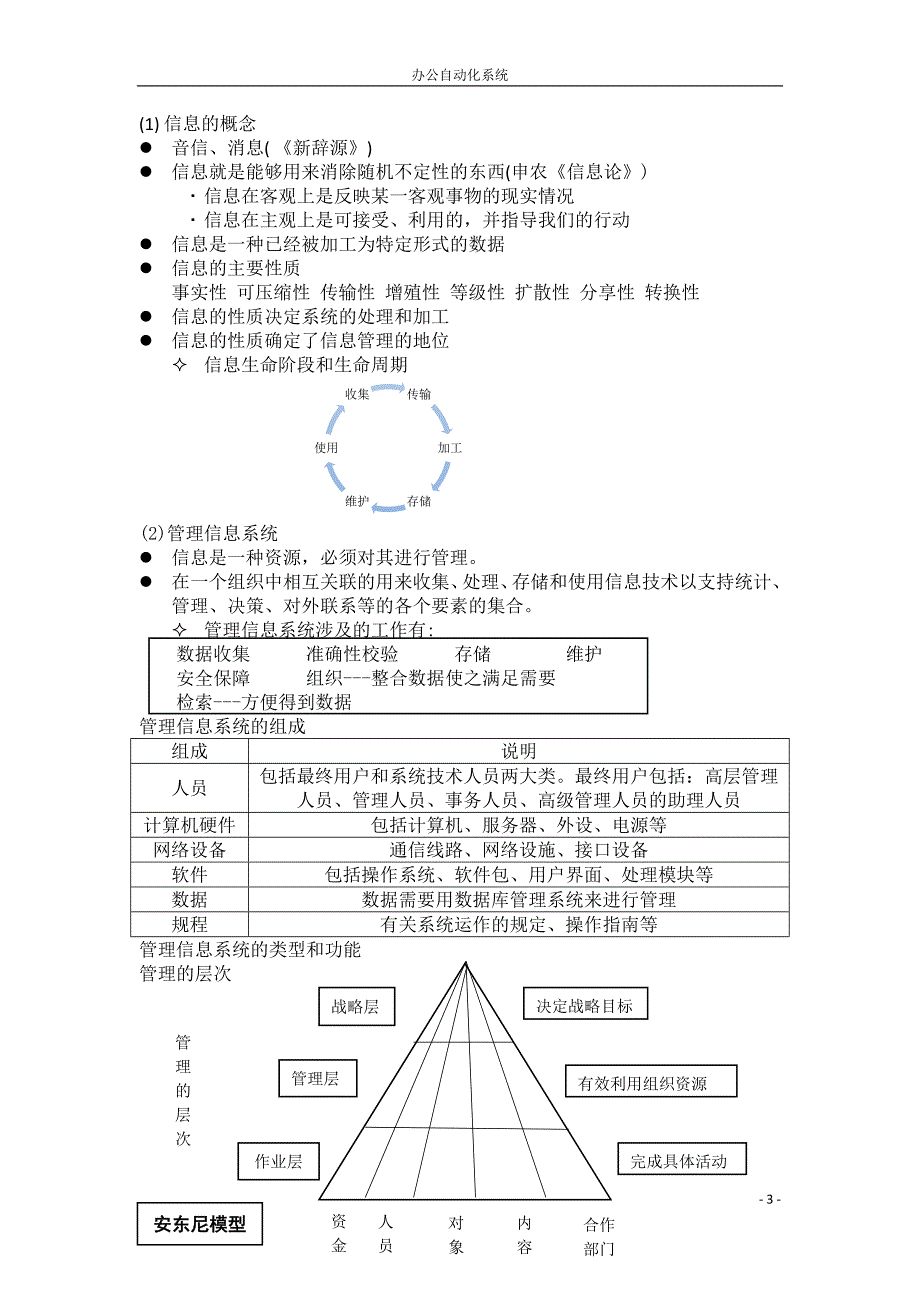 2017办公自动化复习资料_第3页