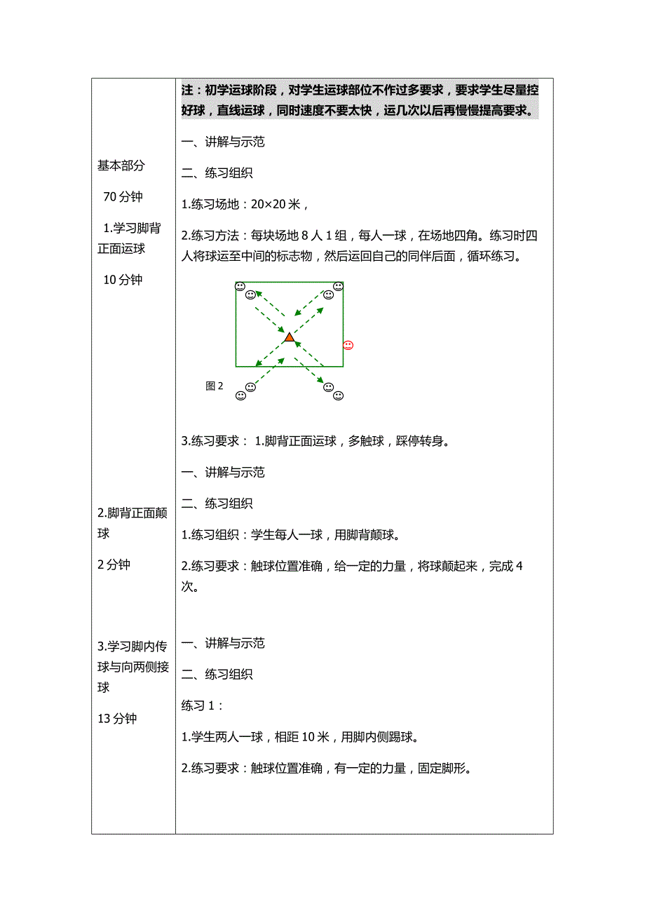 新圩学校5年级足球教案_第4页