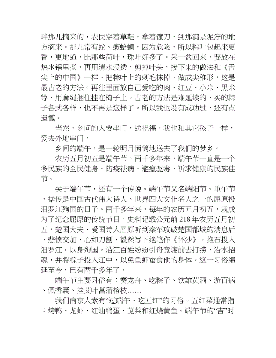 说说端午节作文大全.doc_第4页