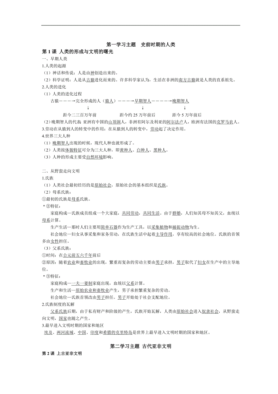 初三历史上册知识点[1]_第1页