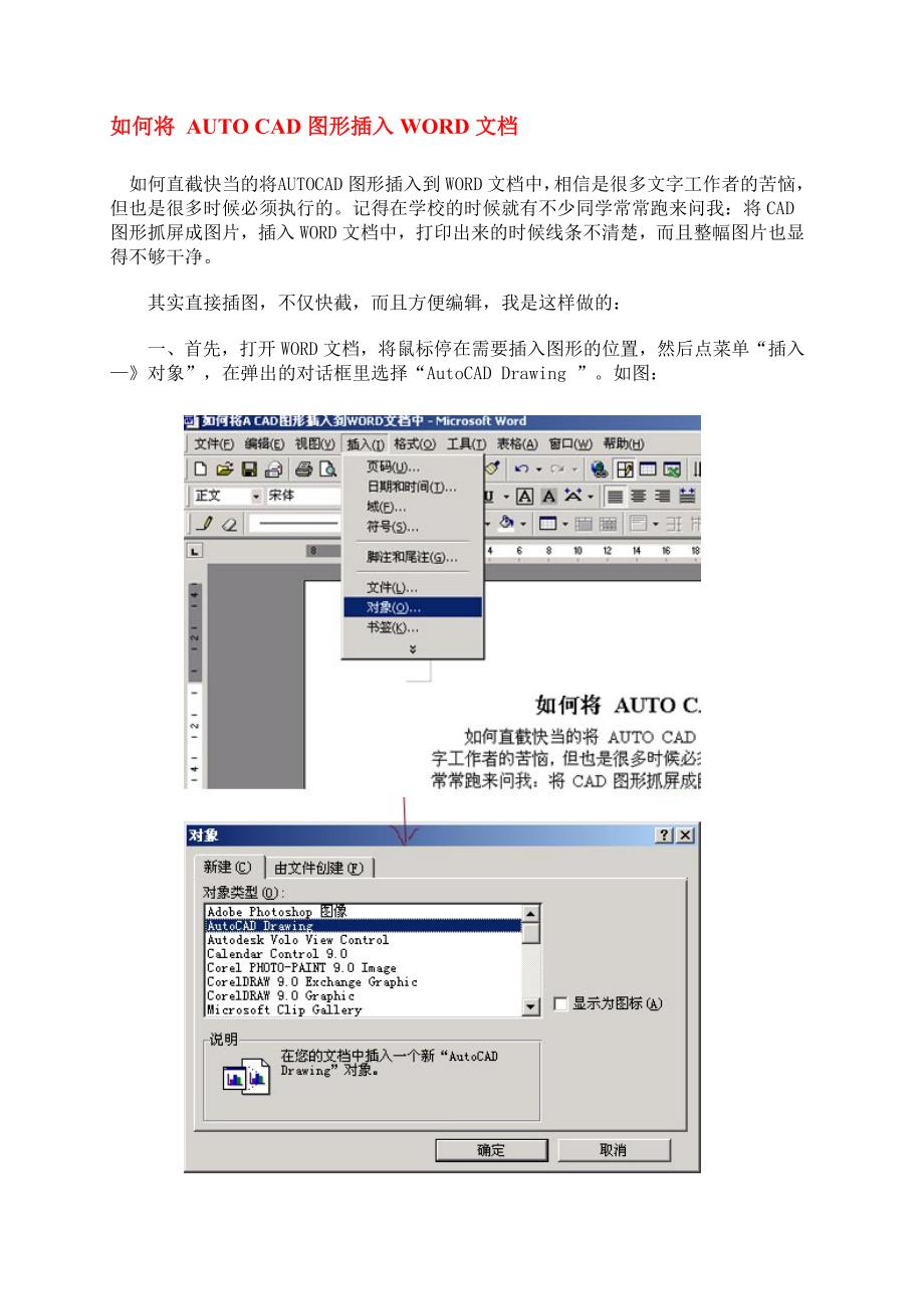 图形插入WORD文档_第1页