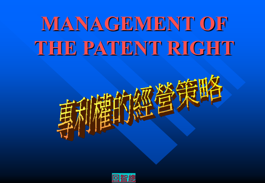 专利权的经营策略课件_第1页