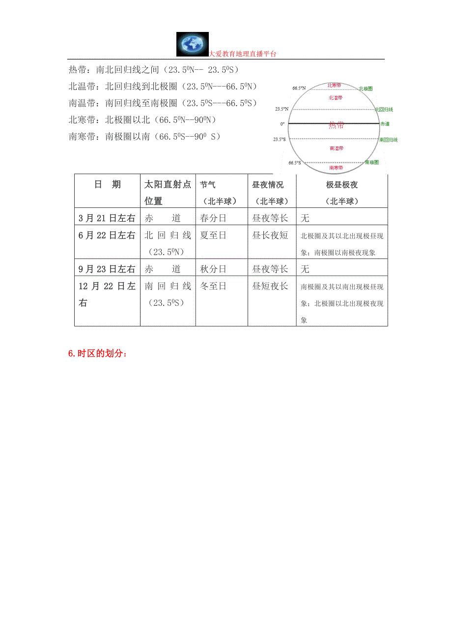 七年级上地理期中第一章地球_第3页