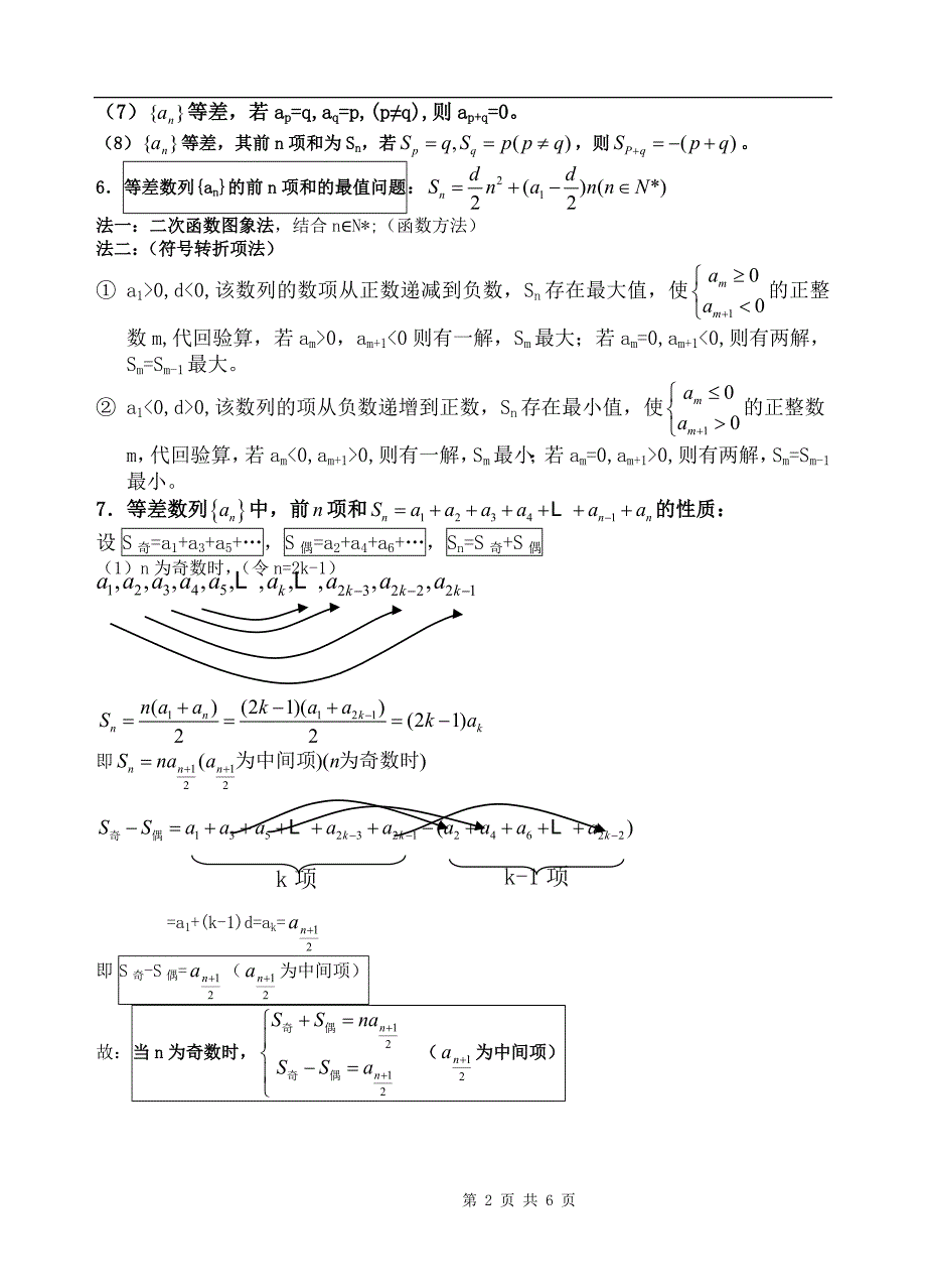 高一春季(实验班)资料3(数列与等差数列)_第2页