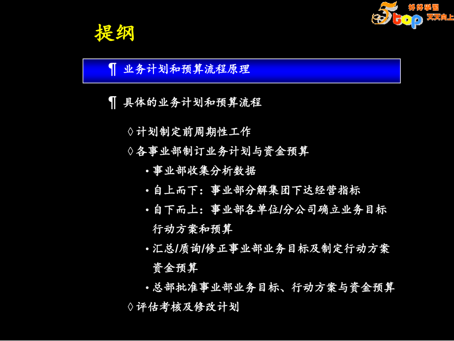 【经管励志】麦肯锡-康佳业务计划和资金预算操作手册_第2页