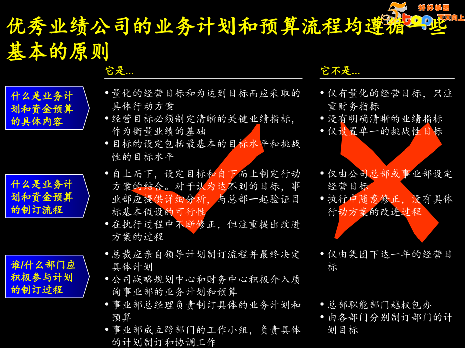 【经管励志】麦肯锡-康佳业务计划和资金预算操作手册_第4页