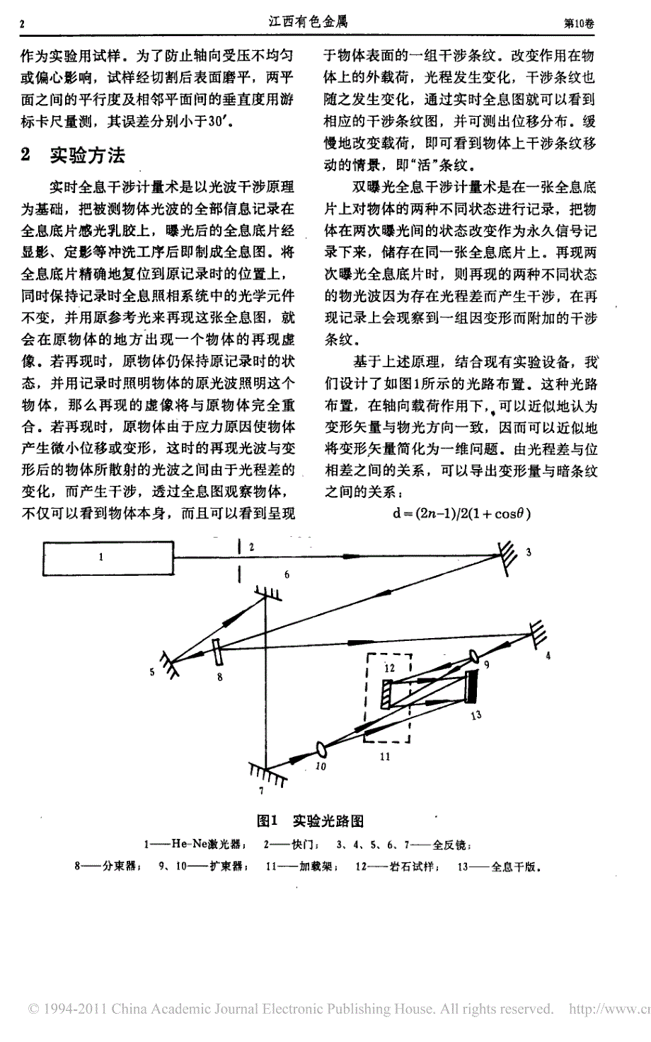 用激光全息技术研究岩石裂隙破坏规律_第2页