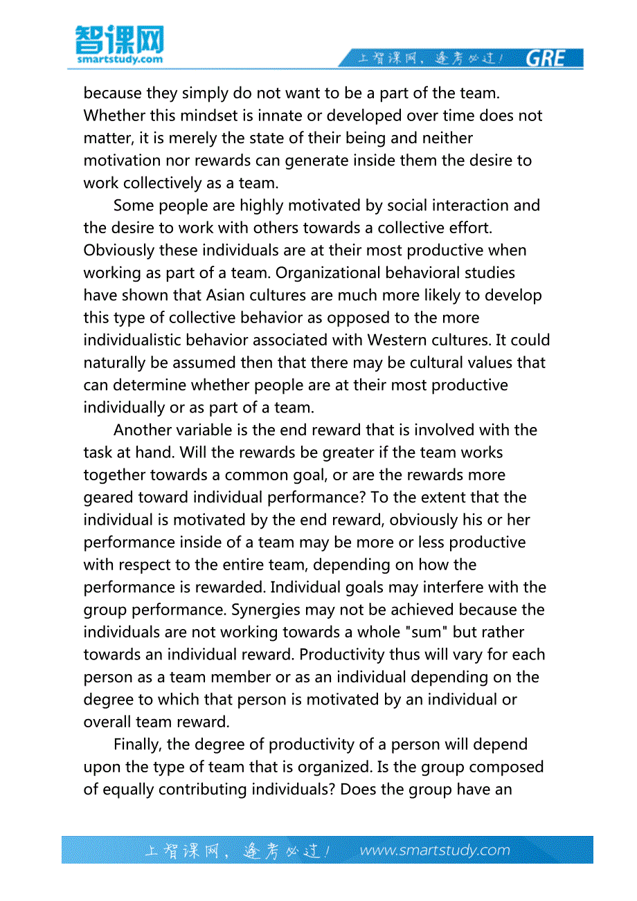 新GRE Issue写作范文详情透析4-智课教育旗下智课教育_第3页