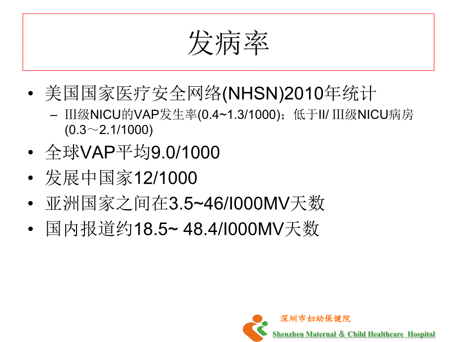 新生儿呼吸机相关性肺炎的目标监测与预防策略_第3页