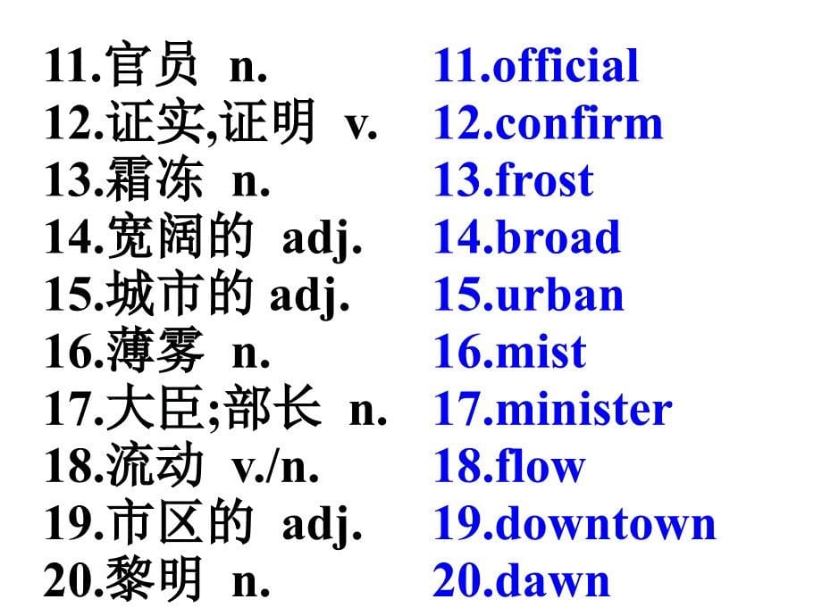 高三一轮复习英语必修三_Book_3_Unit5_(2)_第5页