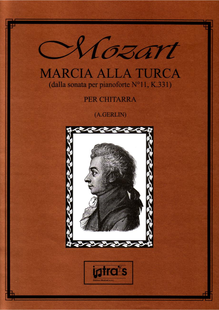《莫扎特曲改编的古典吉他谱GERLIN改编》_第1页
