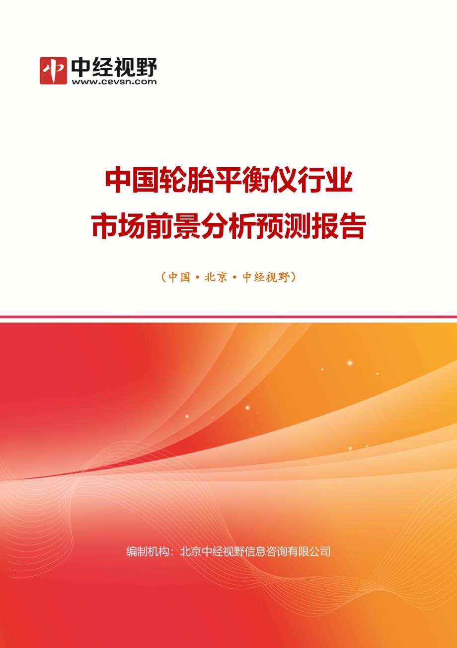 中国轮胎平衡仪行业市场前景分析预测年度报告_第1页