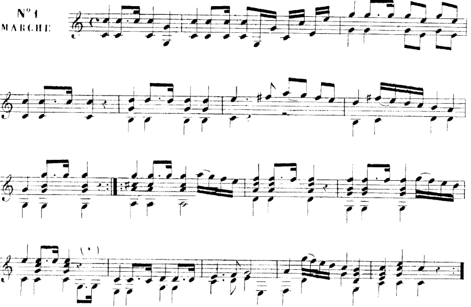 《索尔-op486首小品》古典吉他谱_第2页