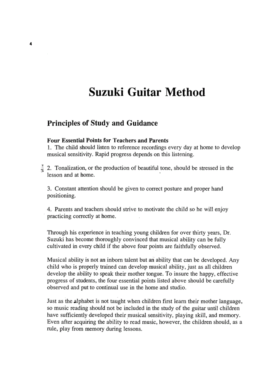 《SuzukiGuitarVol.1》吉他教程_第4页