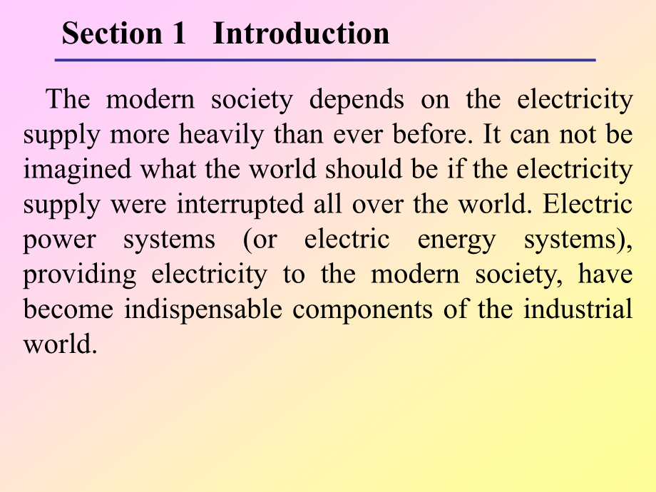 电气工程及其自动化专业英语Chapter6ElectricPowerSystems_第3页