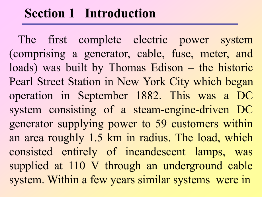 电气工程及其自动化专业英语Chapter6ElectricPowerSystems_第4页