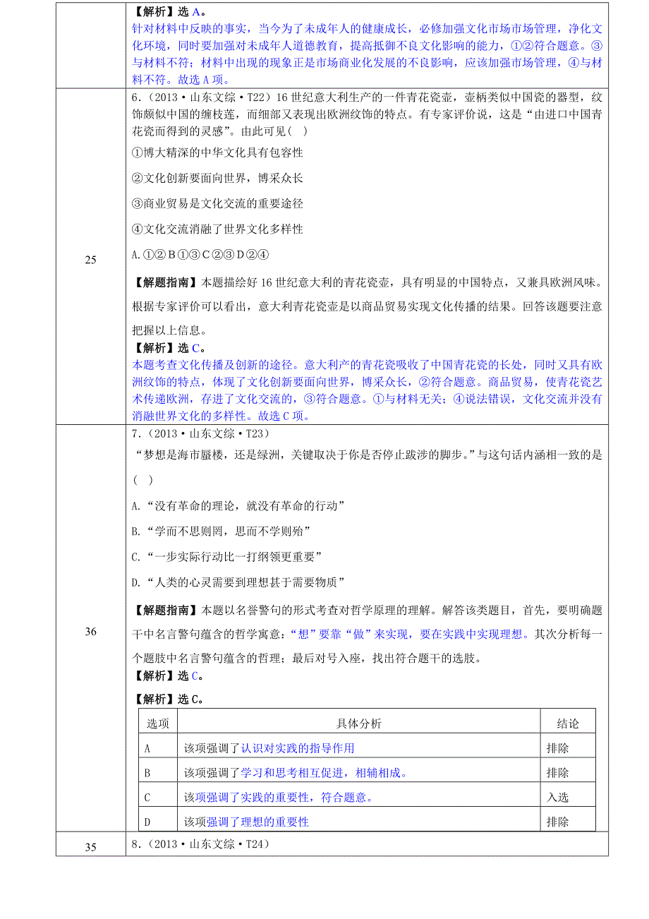 2013高考解析山东文综穆佃堂_第3页