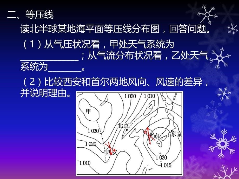 湘教版高中区域地理一轮复习课件：等值线的判读(共17张)_第5页