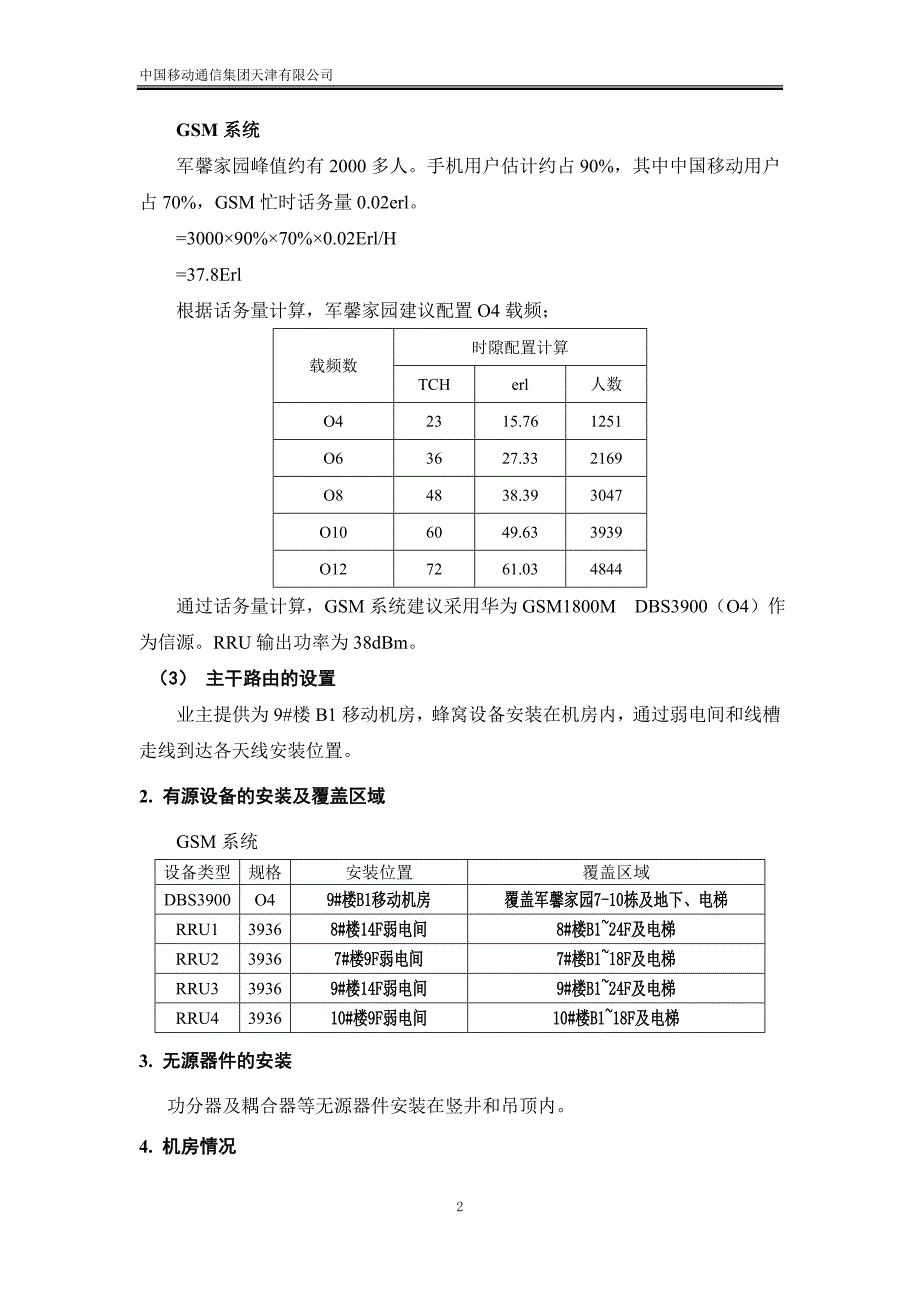 军馨家园(1800M)分布系统工程设计方案-模板---2016.1.17_第4页