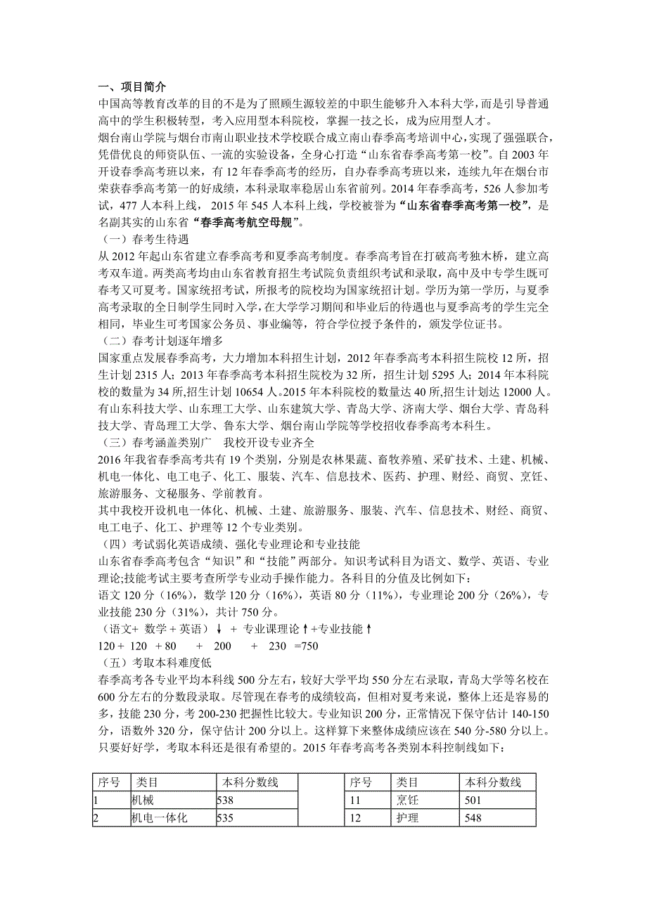 南山春季高考中心_第1页