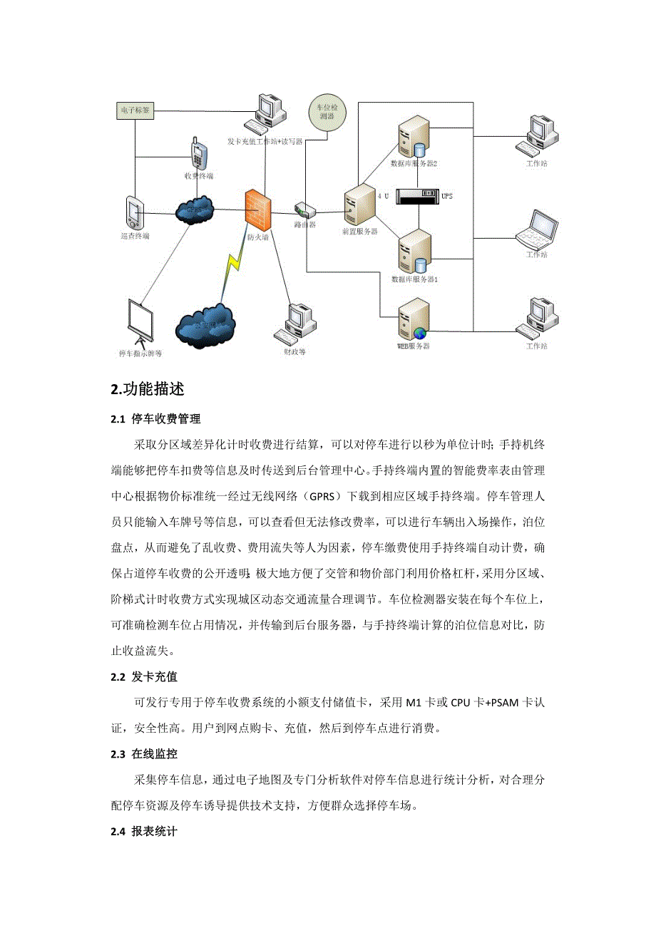 占道停车收费系统解决方案(手持机+车位检测器版)_第2页