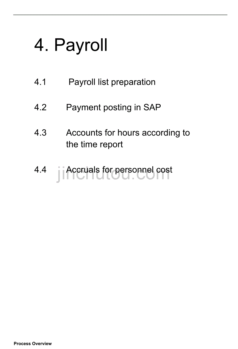 薪资管理手册Payroll_第1页