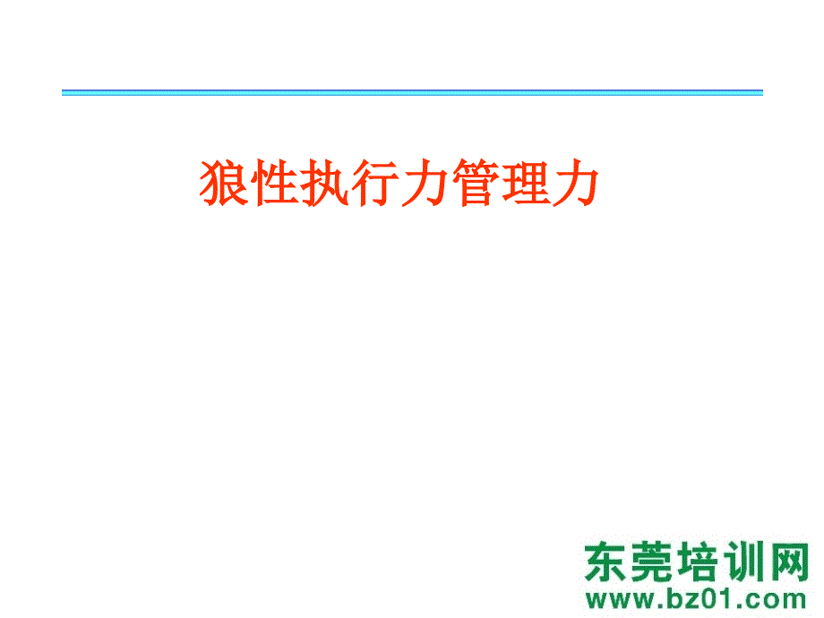 狼性执行力管理_第3页